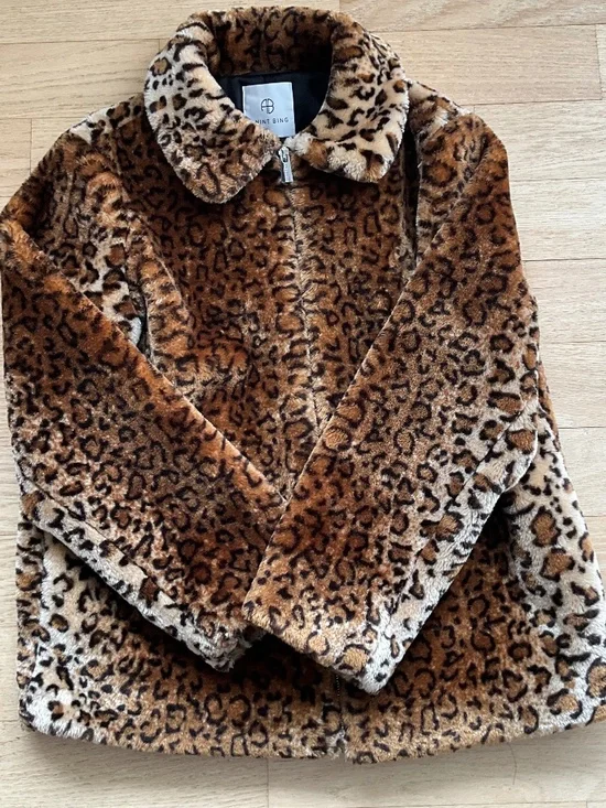 Anine Bing Molly Faux Fur Jacket - Picture 3 of 3